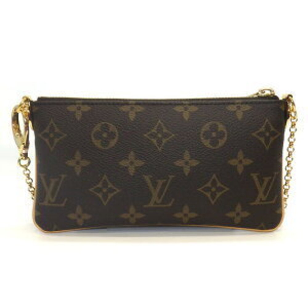 Louis Vuitton Monogram Milla Canvas Handbag Brown Pochette